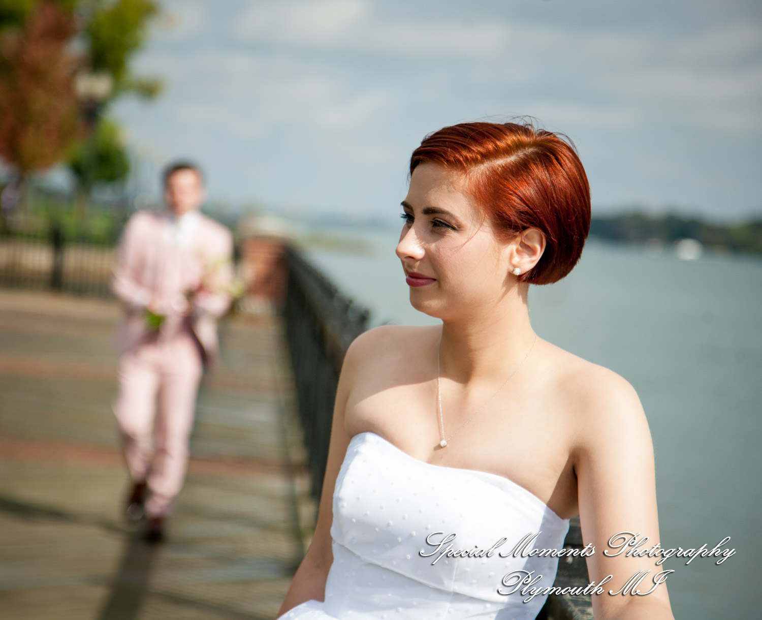 Eliza & Troy at Chateau On The River Trenton MI wedding photography