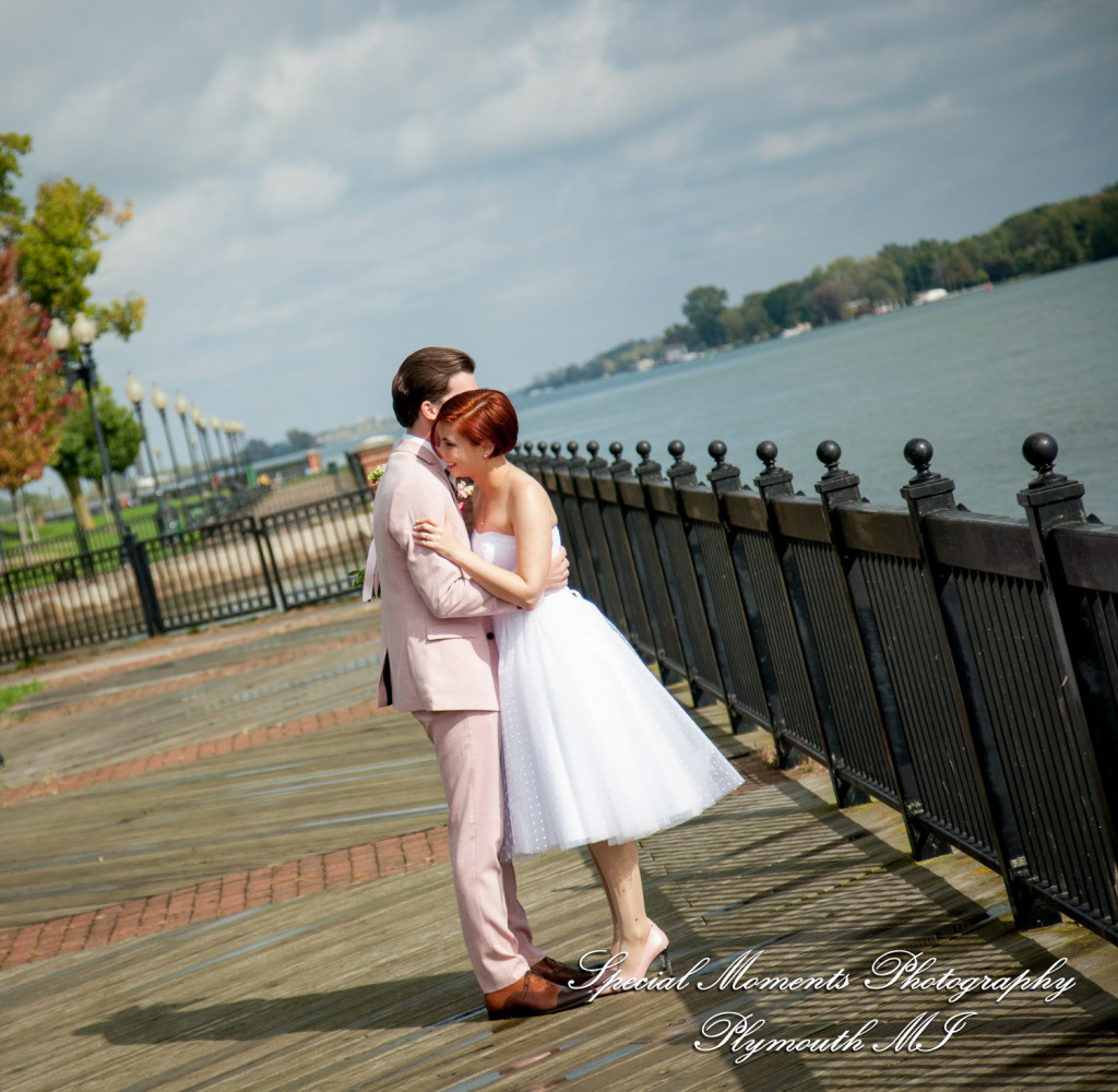 Eliza & Troy at Chateau On The River Trenton MI wedding photography