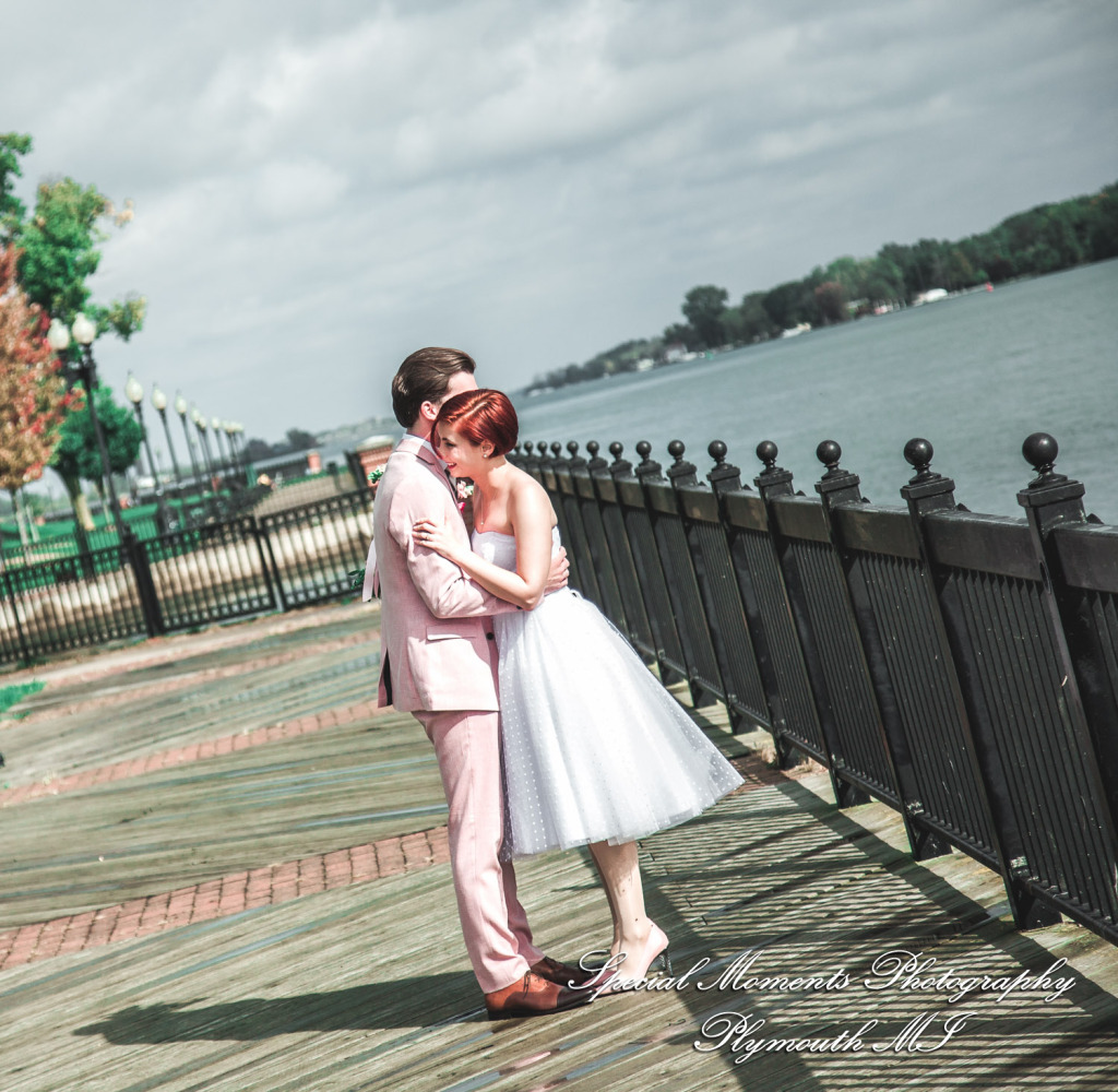 Eliza & Troy at Chateau On The River Trenton MI wedding photography