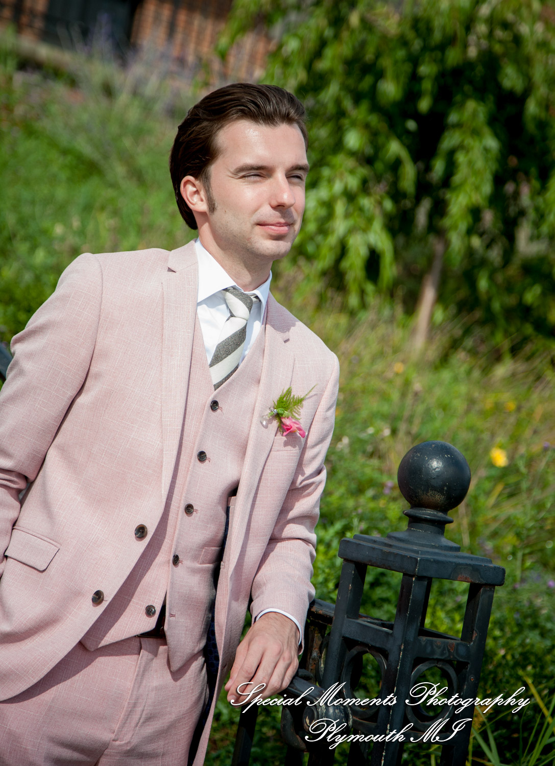 Eliza & Troy at Chateau On The River Trenton MI wedding photography