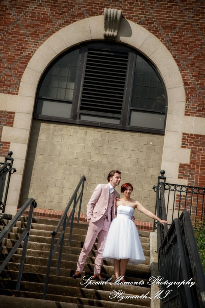 Eliza & Troy at Chateau On The River Trenton MI wedding photography
