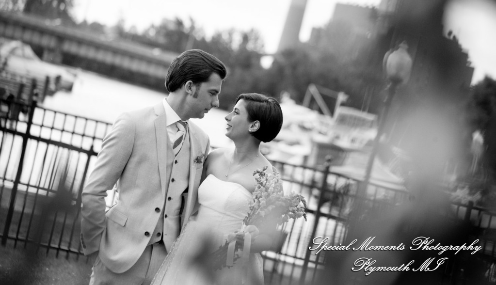 Eliza & Troy at Chateau On The River Trenton MI wedding photography