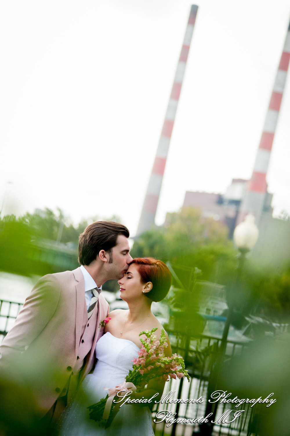 Eliza & Troy at Chateau On The River Trenton MI wedding photography