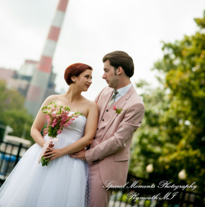 Eliza & Troy at Chateau On The River Trenton MI wedding photography