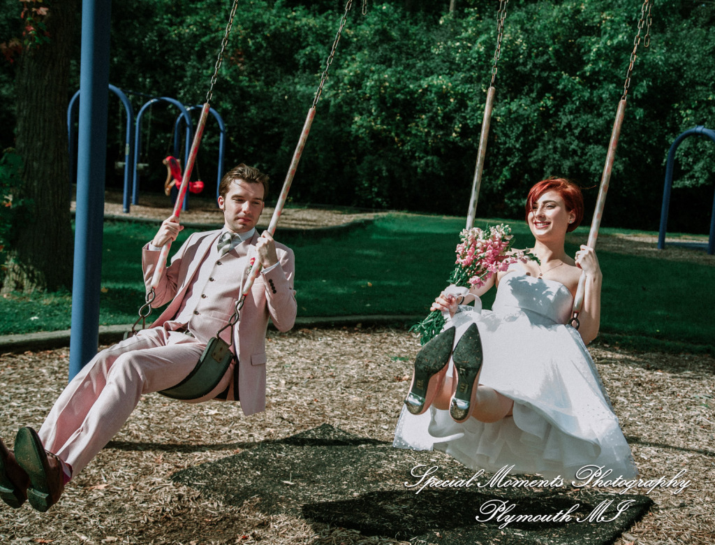 Eliza & Troy at Chateau On The River Trenton MI wedding photography