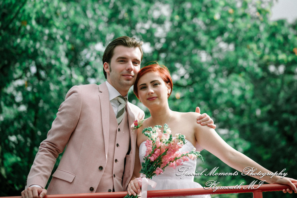 Eliza & Troy at Chateau On The River Trenton MI wedding photography