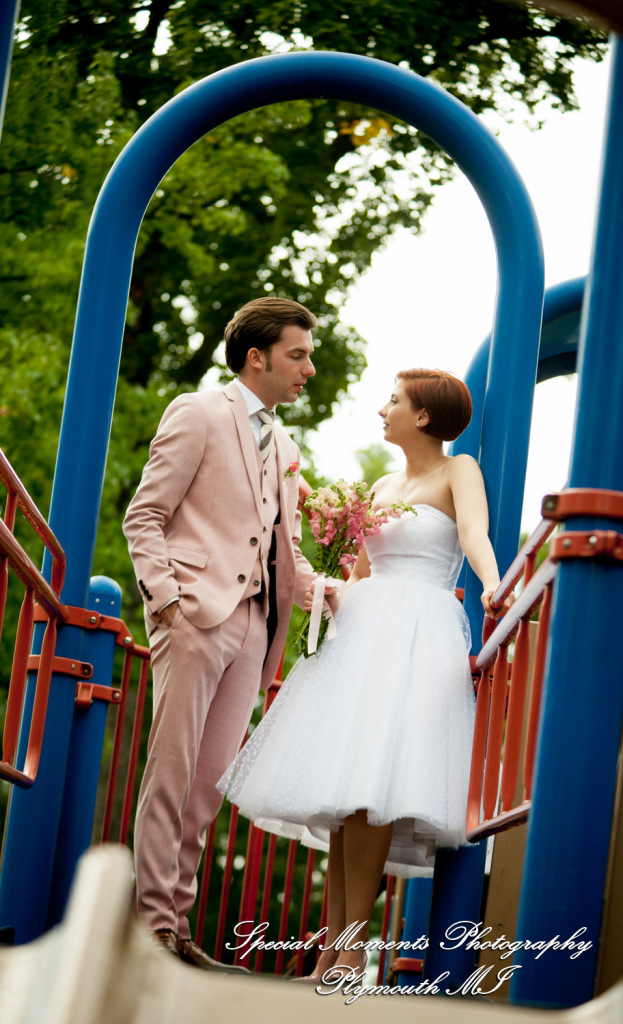 Eliza & Troy at Chateau On The River Trenton MI wedding photography