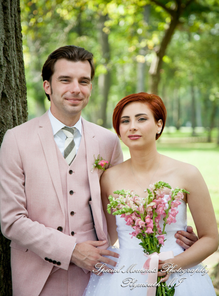 Eliza & Troy at Chateau On The River Trenton MI wedding photography