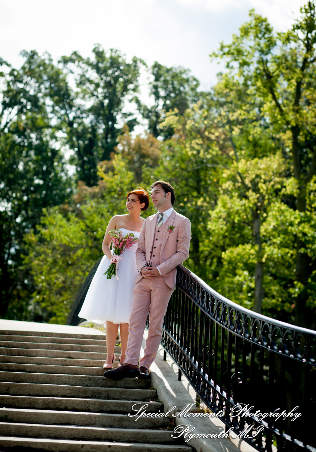 Eliza & Troy at Chateau On The River Trenton MI wedding photography