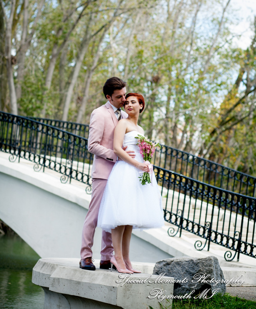 Eliza & Troy at Chateau On The River Trenton MI wedding photography