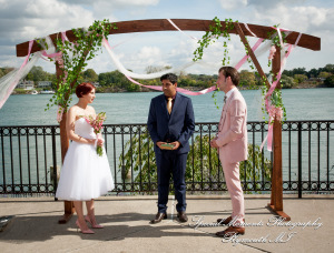 Eliza & Troy at Chateau On The River Trenton MI wedding photography