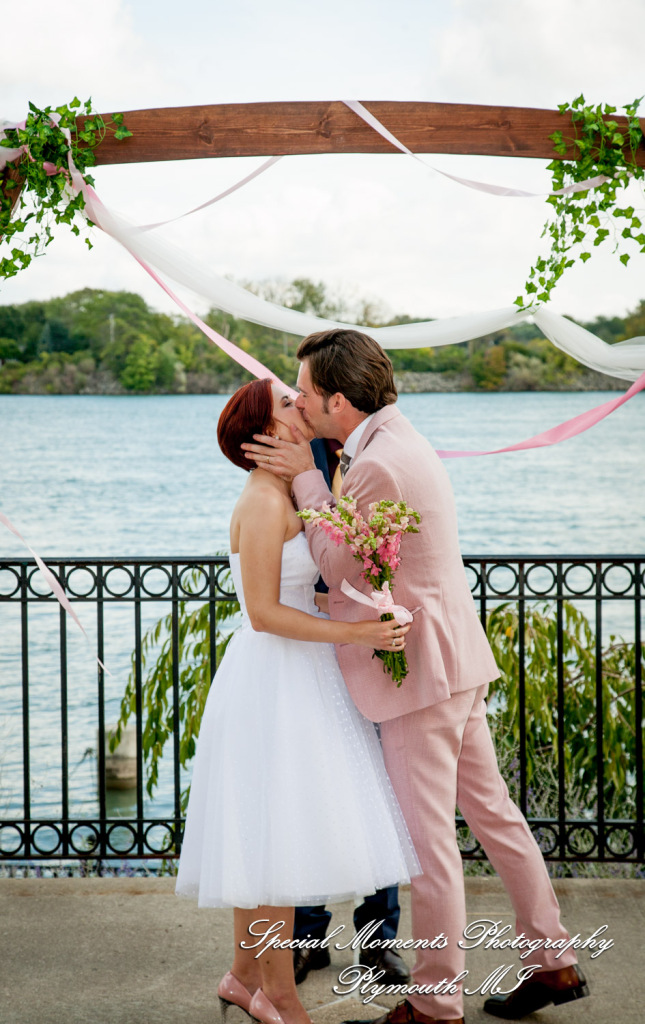 Eliza & Troy at Chateau On The River Trenton MI wedding photography