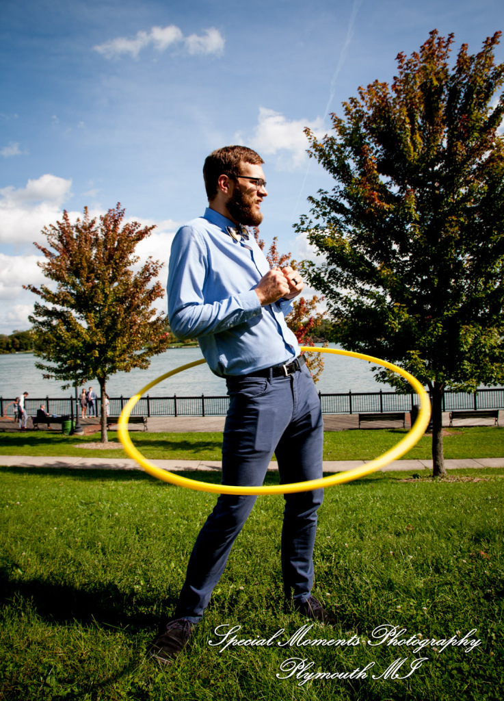 Eliza & Troy at Chateau On The River Trenton MI wedding photography