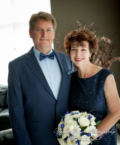 Dawn & Jeff at a backyard Micro wedding in MI wedding photography