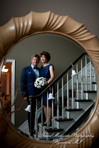 Dawn & Jeff at a backyard Micro wedding in MI wedding photography