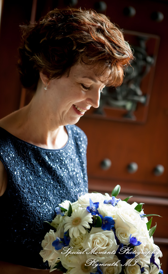 Dawn & Jeff at a backyard Micro wedding in MI wedding photography