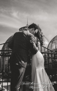 Andrea & Nicholas at Belle Isle Conservatory Detroit MI wedding photography