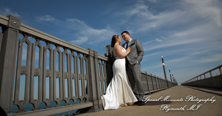 Andrea & Nicholas at Belle Isle Conservatory Detroit MI wedding photography