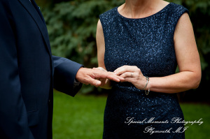 Dawn & Jeff at a backyard Micro wedding in MI wedding photography