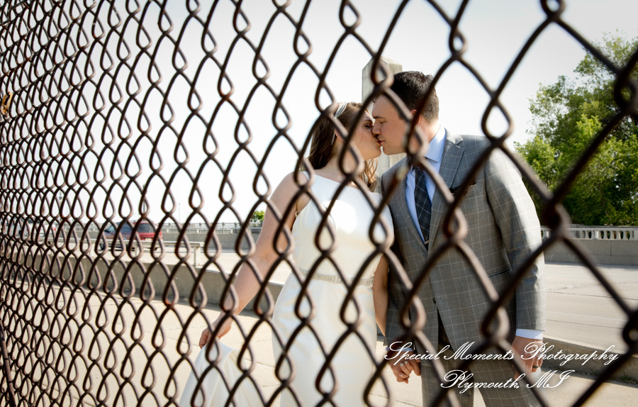 Andrea & Nicholas at Belle Isle Conservatory Detroit MI wedding photography