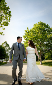 Andrea & Nicholas at Belle Isle Conservatory Detroit MI wedding photography