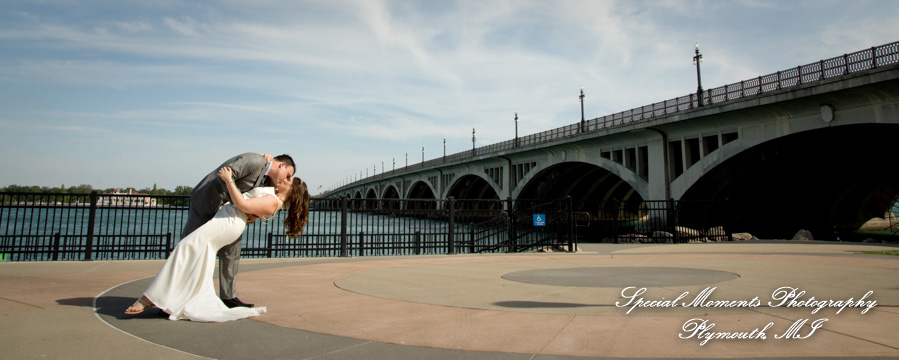 Andrea & Nicholas at Belle Isle Conservatory Detroit MI wedding photography