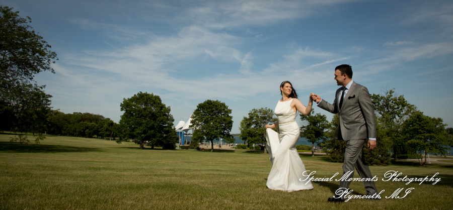 Andrea & Nicholas at Belle Isle Conservatory Detroit MI wedding photography