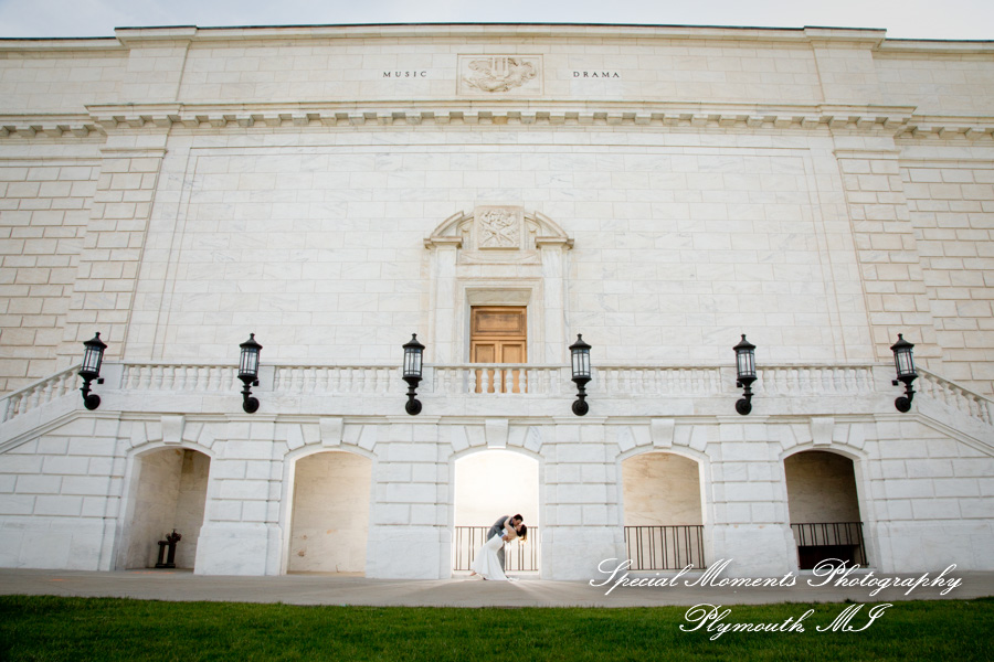 Andrea & Nicholas at Detroit Historical Museum Detroit MI wedding photography