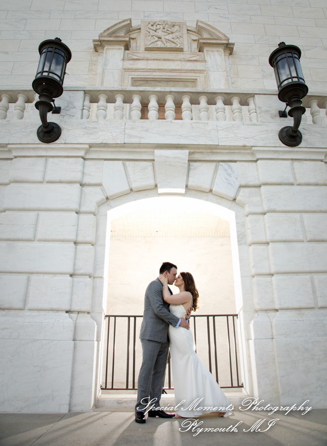 Andrea & Nicholas at Detroit Historical Museum Detroit MI wedding photography