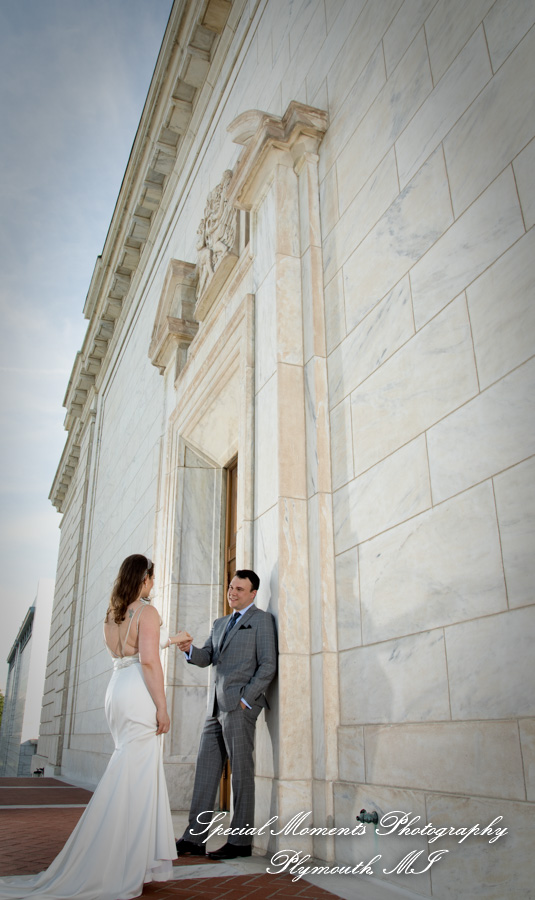 Andrea & Nicholas at Detroit Historical Museum Detroit MI wedding photography