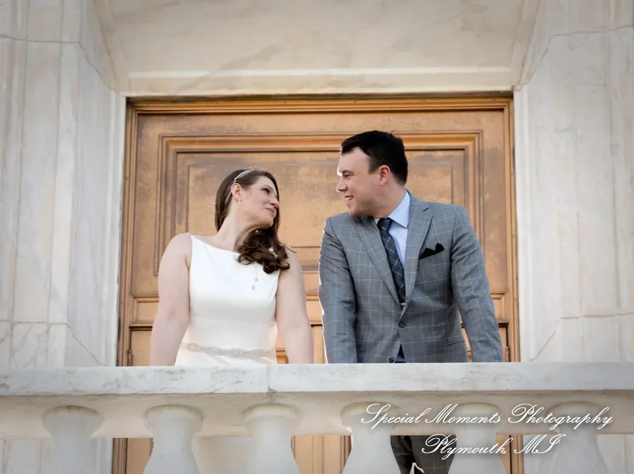 DIA Detroit MI wedding photograph