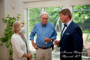 Dawn & Jeff at a backyard Micro wedding in MI wedding photography