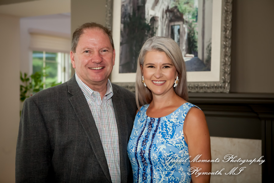 Dawn & Jeff at a backyard Micro wedding in MI wedding photography