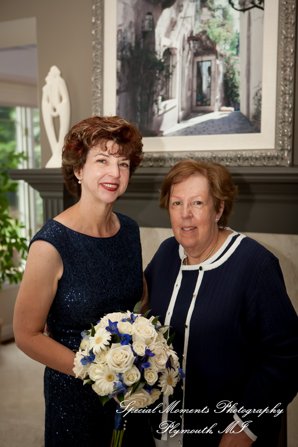 Dawn & Jeff at a backyard Micro wedding in MI wedding photography