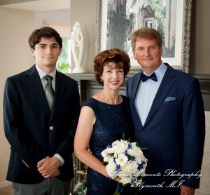 Dawn & Jeff at a backyard Micro wedding in MI wedding photography