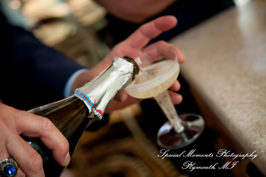 Dawn & Jeff at a backyard Micro wedding in MI wedding photography