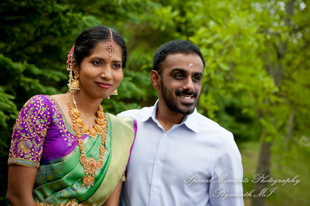 Laavanya & Varun at The Hindu Temple Canton MI wedding photography