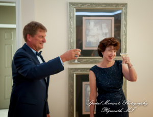 Dawn & Jeff at a backyard Micro wedding in MI wedding photography