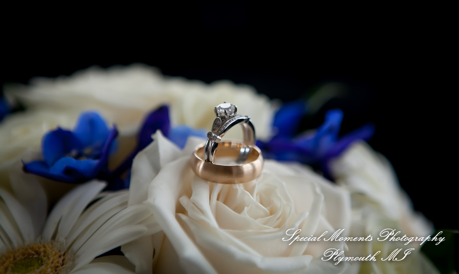 Dawn & Jeff at a backyard Micro wedding in MI wedding photography