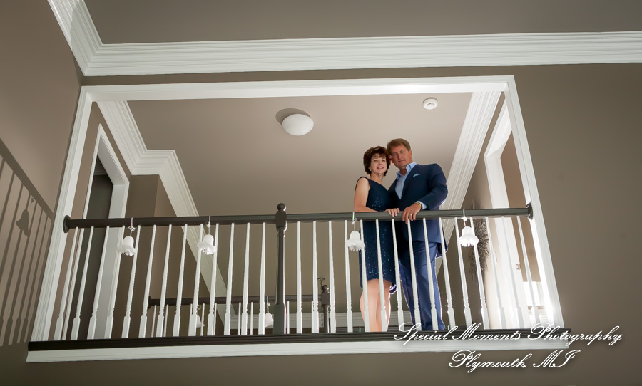 Dawn & Jeff at a backyard Micro wedding in MI wedding photography