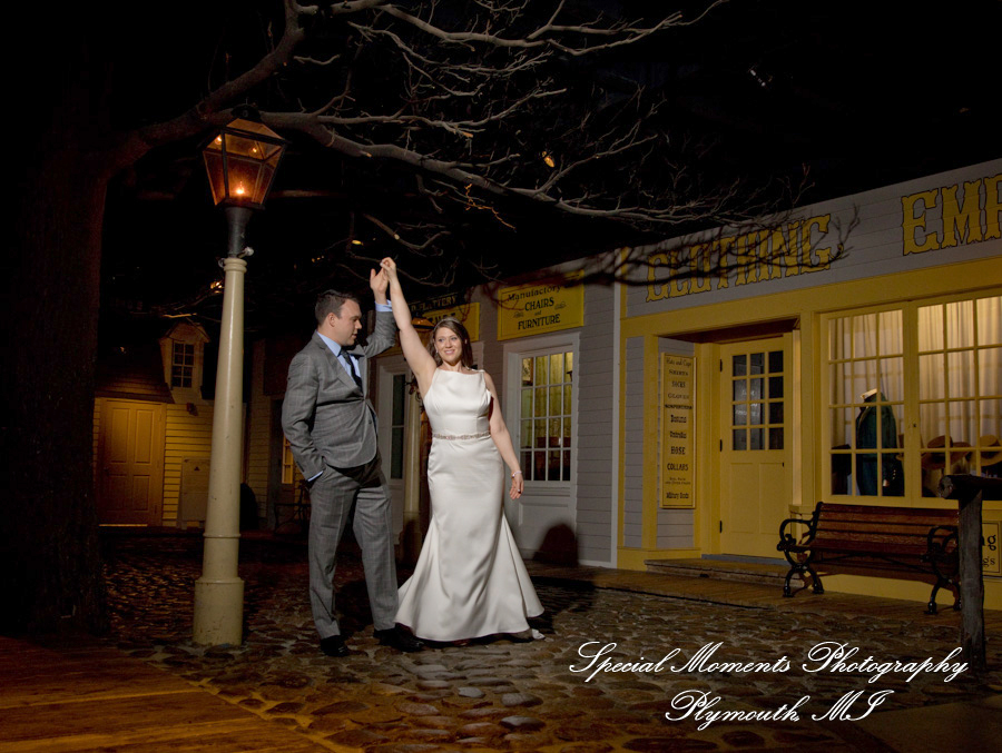 Andrea & Nicholas at Detroit Historical Museum Detroit MI wedding photography