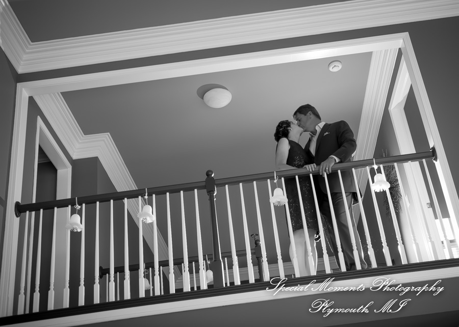 Dawn & Jeff at a backyard Micro wedding in MI wedding photography