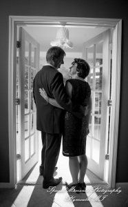 Dawn & Jeff at a backyard Micro wedding in MI wedding photography