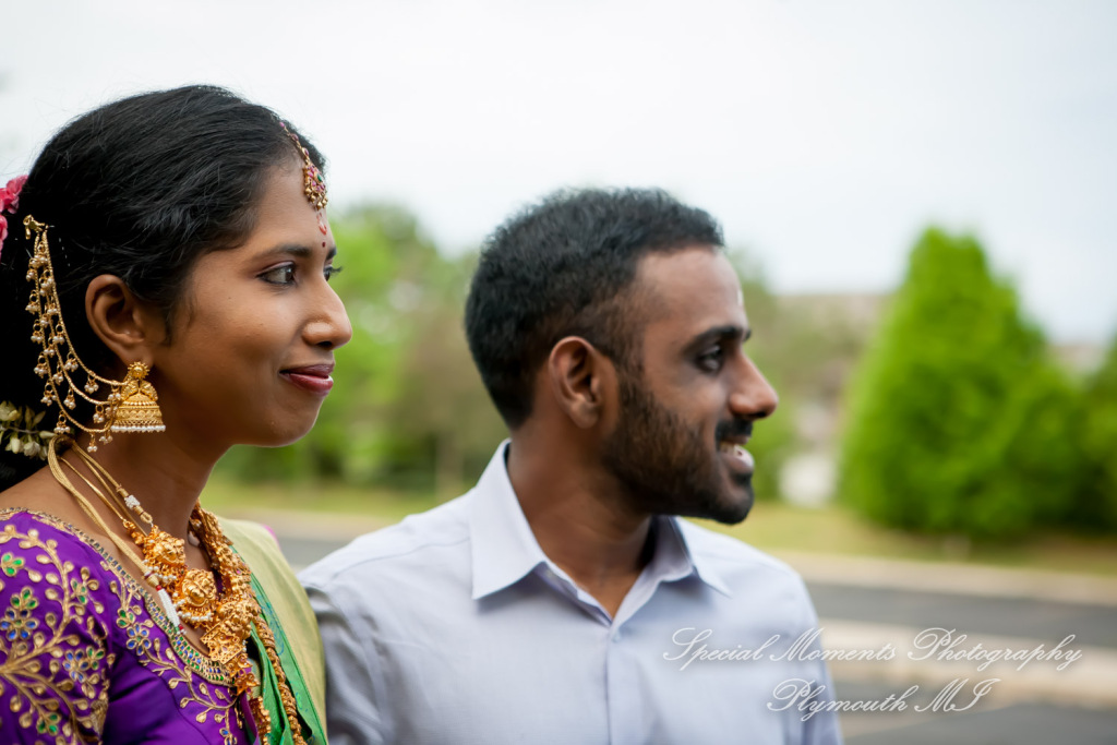 Laavanya & Varun at The Hindu Temple Canton MI wedding photography