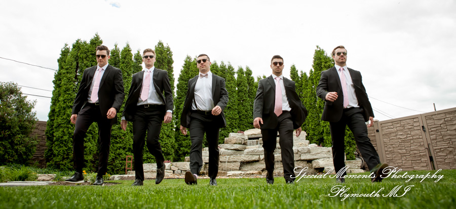 Reagan & Logan at Bentley Banquet Center Wyandotte MI wedding photography