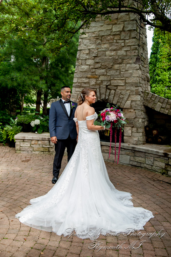 Sara & Harold at Cafe Cortina Farmington Hills MI wedding photography