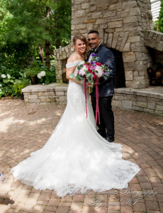 Sara & Harold at Cafe Cortina Farmington Hills MI wedding photography