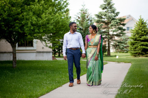 Laavanya & Varun at The Hindu Temple Canton MI wedding photography
