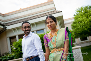 Laavanya & Varun at The Hindu Temple Canton MI wedding photography