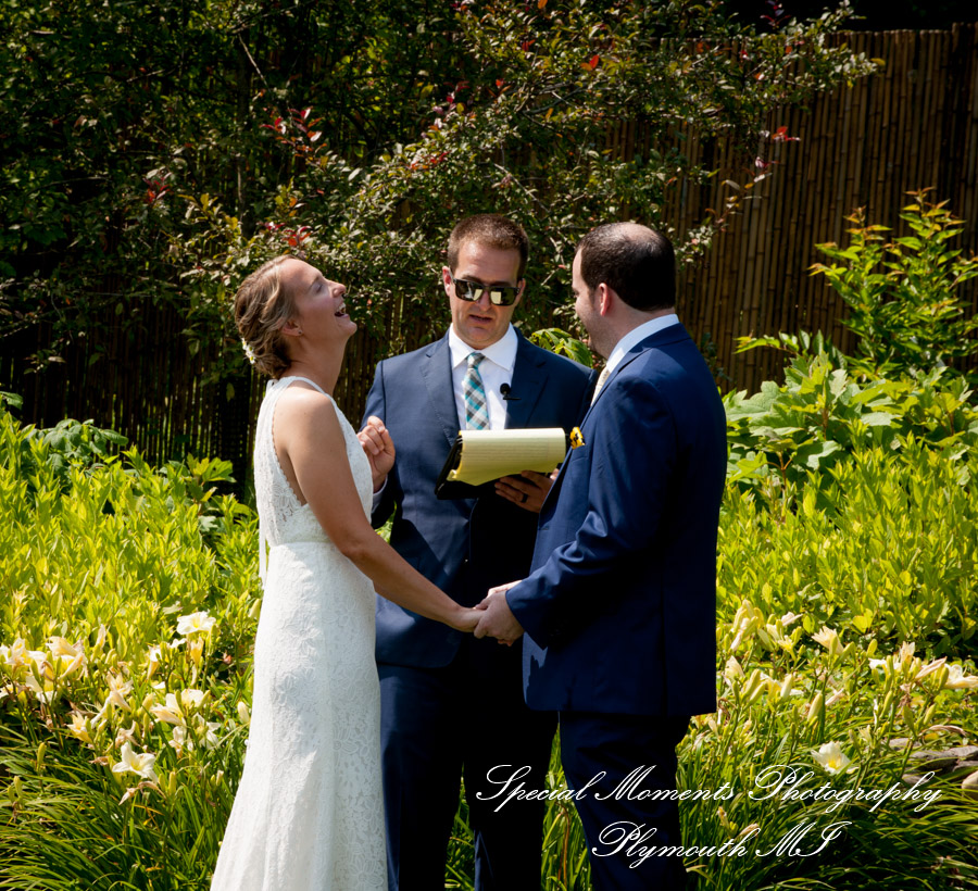Jamie & Craig at Matthaei Botanical Gardens Ann Arbor MI wedding photography